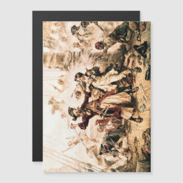 Capture, Pirate Blackbeard, Königin Anne's Rache Magnetkarte