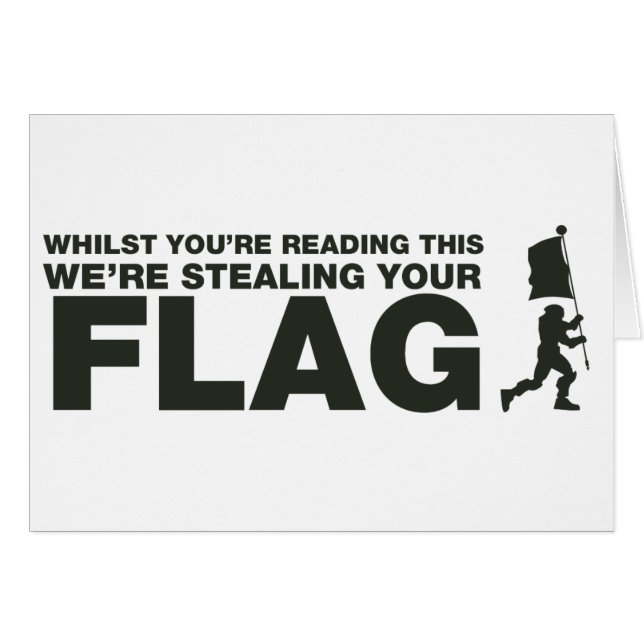 Capture the Flag - Gamer, Gaming, Videospiele (Vorderseite (Horizontal))