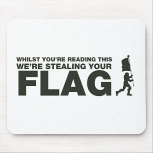 Capture the Flag - Gamer, Gaming, Videospiele Mousepad