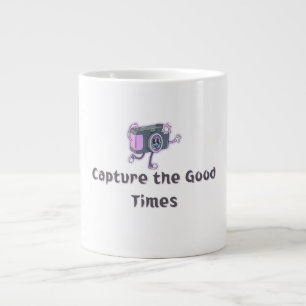 Capture the Good Times Camera Jumbo-Tasse