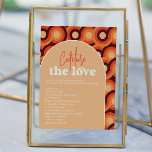 Capture the Liebe Wedding Fotos unterzeichnen Poster