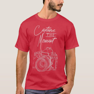 Capture the Moment Camera Fotografy Shirt for Ph