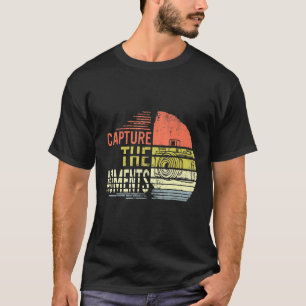 Capture the Moments Camera Fotografy. T-Shirt