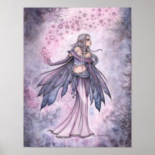 Captured Sky Lila Feen Kunstposter Poster