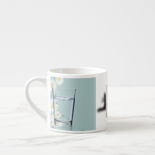 Capuccino-Tasse Espressotasse (Links)