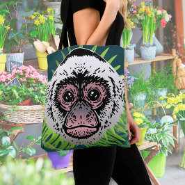Capuchin Monkey Tropical Amazon wild animal Tasche