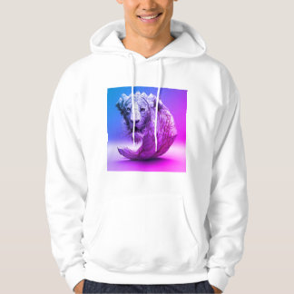 Capuchon Wirth Löwe Design für Männer Hoodie