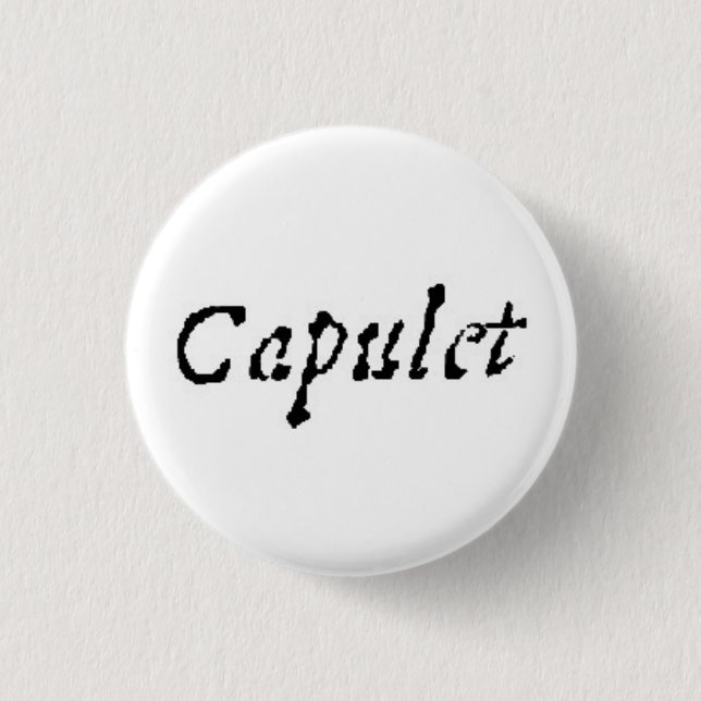 Capulet Button (Vorderseite)