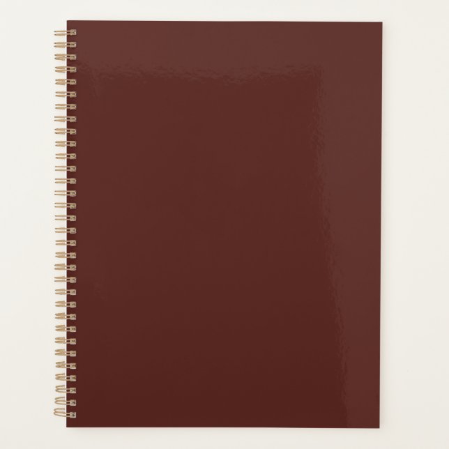 Caput mortuum (einfarbige Farbe) Planer (Vorderseite)