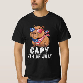 Capy 4. Juli USA Flag Sonnenbrille Patriotic T-Shirt