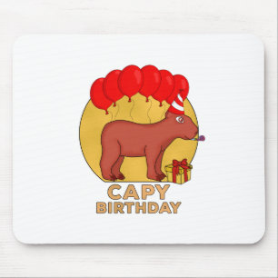 Capy Birthday Mousepad