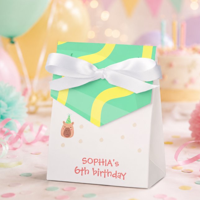 Capy capy Capybara Geburtstag Geschenkschachtel (Von Creator hochgeladen)