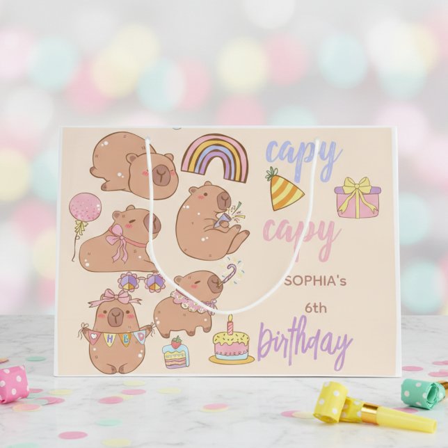 Capy Capy Geburtstag Große Geschenktüte (Von Creator hochgeladen)