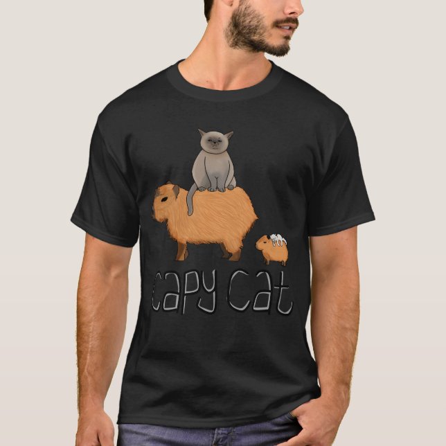 Capy Cat T-Shirt (Vorderseite)