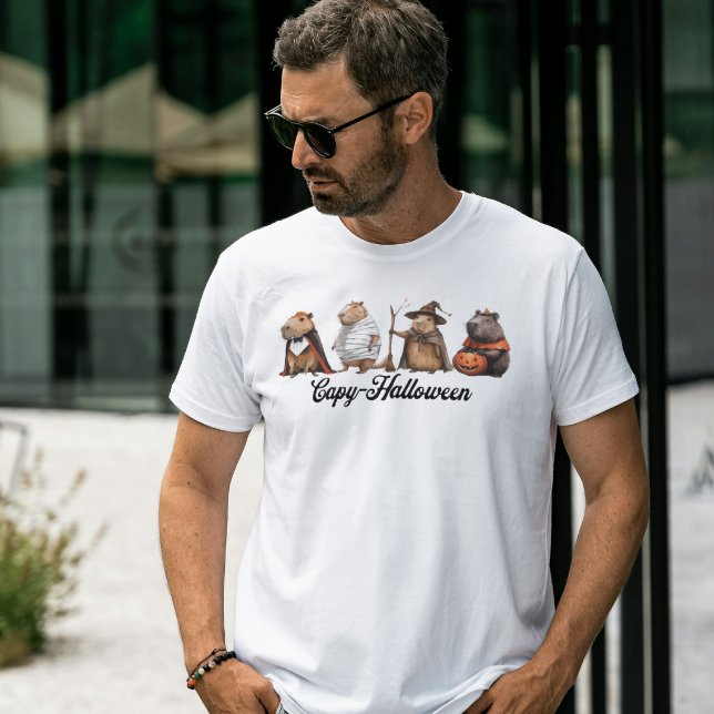 Capy Halloween Capybara Halloween T-shirt drôle (Créateur téléchargé)