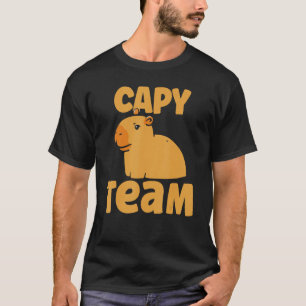 Capy Team Capybara Nagetier Capybaras Tier T-Shirt