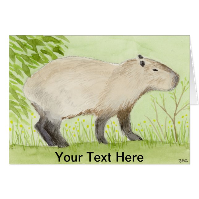 Capybara (Vorderseite (Horizontal))