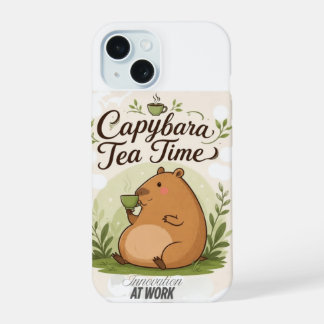 Capybara à l'heure du thé | Capybara mignon buvant