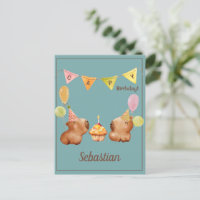 Capybara Adventure Birthday Party