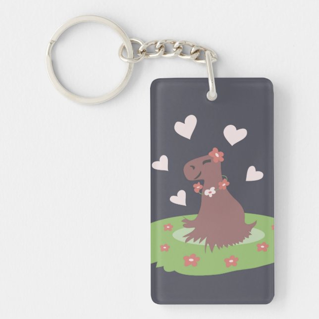 Capybara amoureux (Devant)