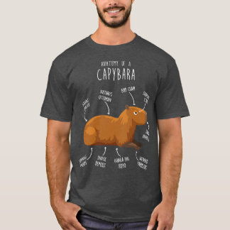 Capybara-Anatomie 5 T-Shirt