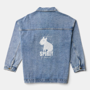 Capybara Animal Funny Niedlicher Lesser Rodent Sch Jeansjacke
