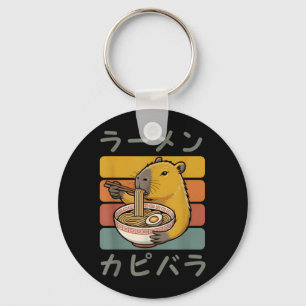 Capybara Anime Grafik Ramen Kawaii Japanisch Schlüsselanhänger