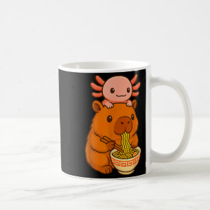 Capybara Anime Ramen Axolotl Lustiges Grafik Kawai Kaffeetasse