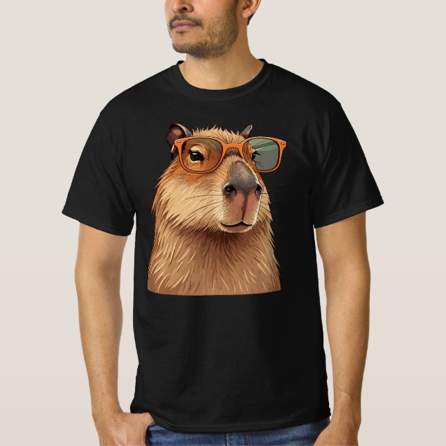 Capybara Baby T - Shirt Baby Bodysuit (Vorderseite)