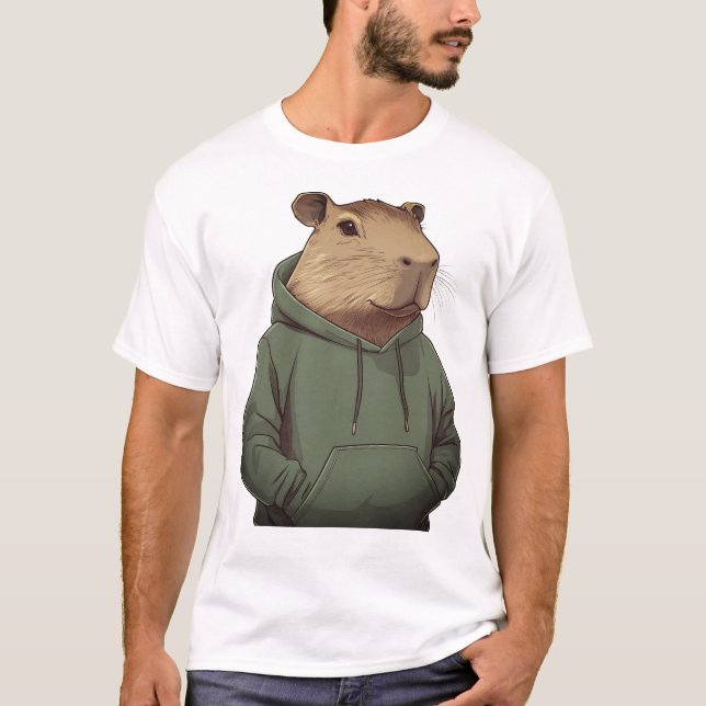 Capybara Baby T - Shirt Baby Bodysuit (Vorderseite)
