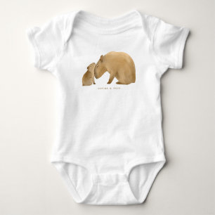 Capybara Baby T - Shirt Baby Bodysuit
