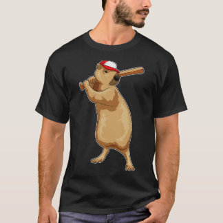 Capybara Baseball Baseball T-Shirt