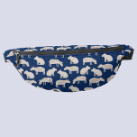Capybara Bauchtasche<br><div class="desc">Ein lustiges Capybara Muster für Tierfreunde. Originelle Kunst von Nic Squirrell.</div>