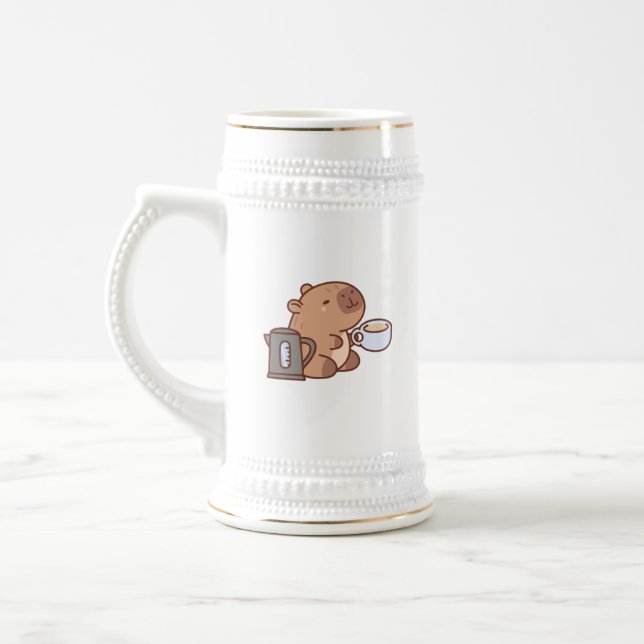 Capybara Bierglas (Links)