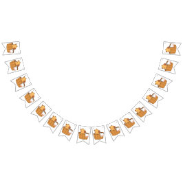 Capybara Bunting Banner | Süße Tier Themed Party