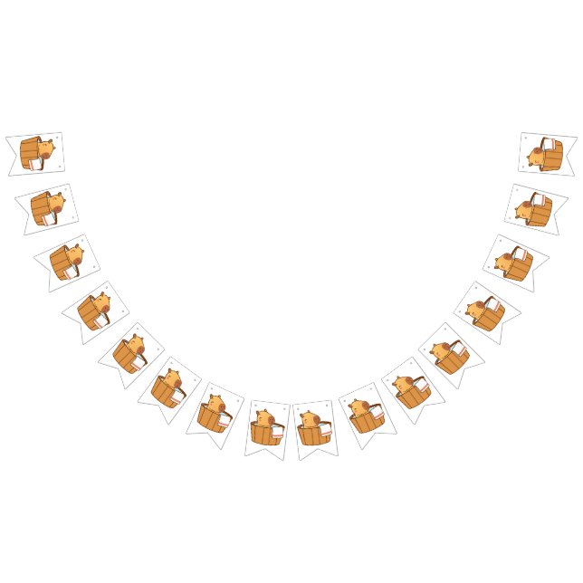 Capybara Bunting Banner | Süße Tier Themed Party (Alle)