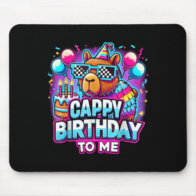 Capybara Capybara Capybara Mousepad (Vorne)