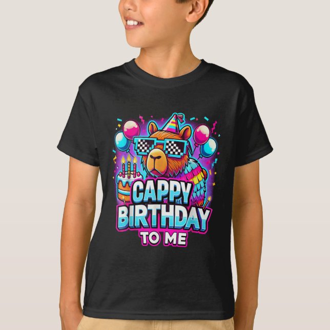 Capybara Capybara Capybara T-Shirt (Vorderseite)