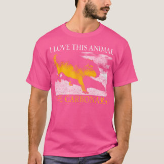Capybara Carbonara I Liebe dieses Tier Carbonar T-Shirt
