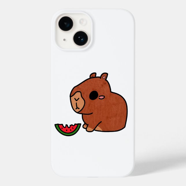 Capybara Case-Mate iPhone 14 Hülle (Rückseite)
