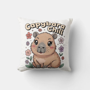 Capybara Chill Kissen