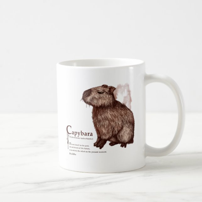 capybara - chocolate kaffeetasse (Rechts)