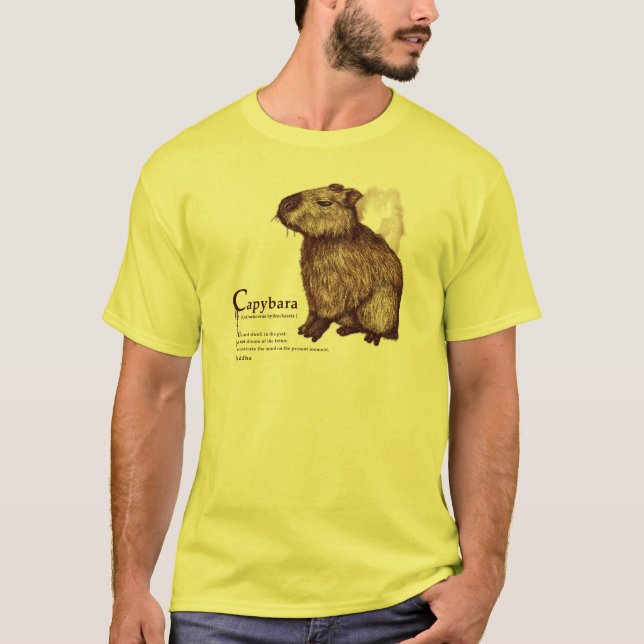 capybara - chocolate T-Shirt (Vorderseite)