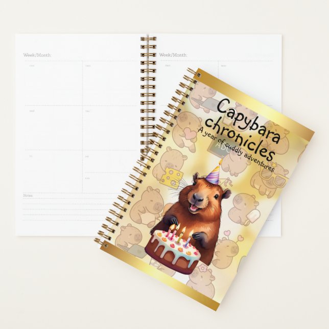 Capybara Chronicles: A Year of Cuddly Adventures Planer (Anzeige)