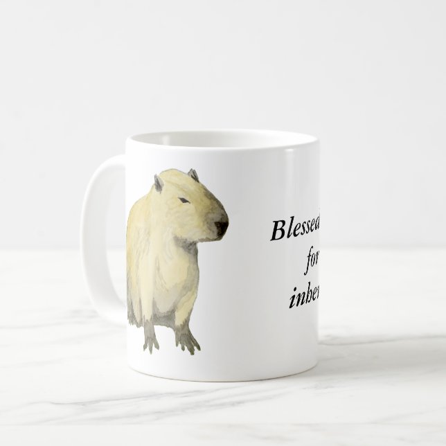 Capybara Coffee Mug (Devant gauche)