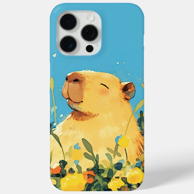 Capybara Comfort Case-Mate iPhone Hülle (Rückseite)