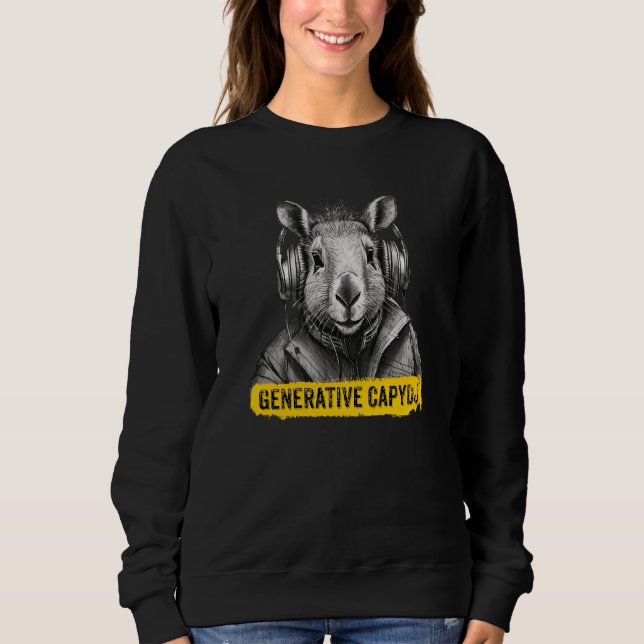 Capybara cooler T - Shirt (Vorderseite)