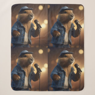 "Capybara-Cowboy: Serenade dem Wilden Westen" Sherpadecke