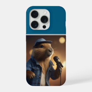 "Capybara-Cowboy: Serenade des wilden Westens" iPhone 15 Pro Hülle