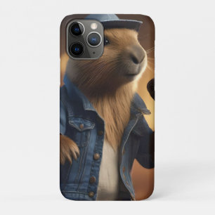 "Capybara Cowboy: Serenading the Wild West" Case-Mate iPhone Hülle